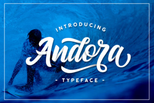 Andora: A Handlettered Font for Clean, Casual Design