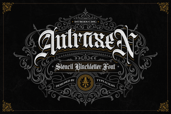 Antraxen: The Gothic Blackletter Font for Bold Brands