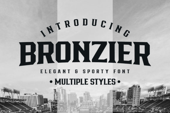Bronzier: The Raw, Sincere Serif for Bold Branding