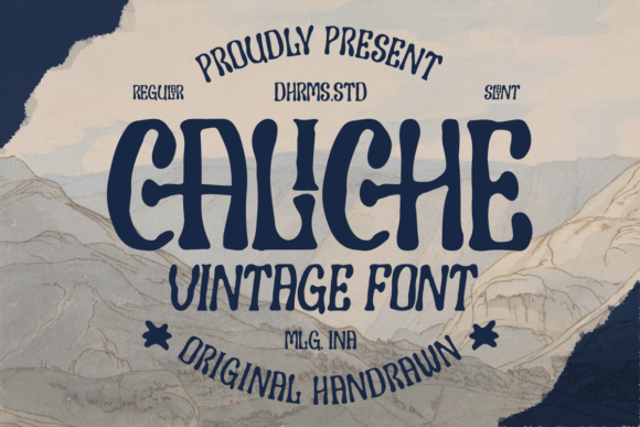 Caliche: The Vintage Hand-Drawn Font for Modern Projects