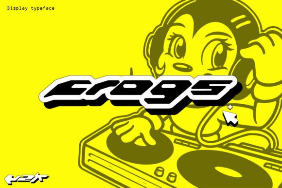 Frogs: The Y2K Display Font for a Bold New Era
