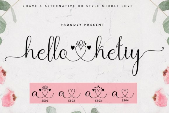 Hello Ketiy: The Handwritten Font That Feels Like a Warm Hug