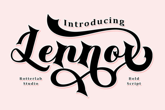 Lennox: A Handwritten Font for Modern Creators