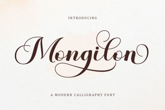 Mongilon: The Handwritten Font That Feels Personal