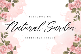 Natural Garden: Crafting Authentic Digital Handwriting