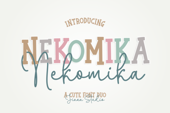 Nekomika: A Font That Whispers Romance