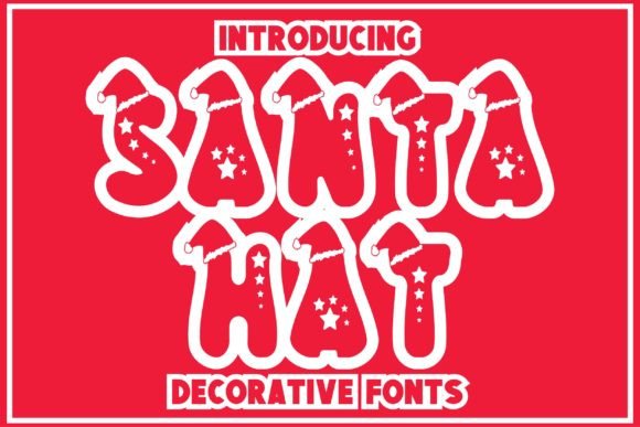 Santa Hat Font: A Festive Type for Holiday Cheer