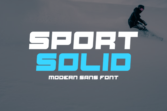 Sport Solid: The Bold Typeface for Modern Design