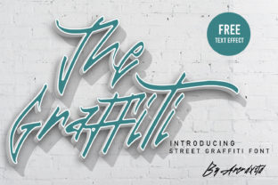 The Graffiti: A Brush Pen Font with Real Character