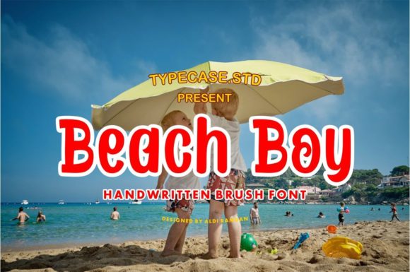The Modern Calligraphy of Beach Boy Font for Branding