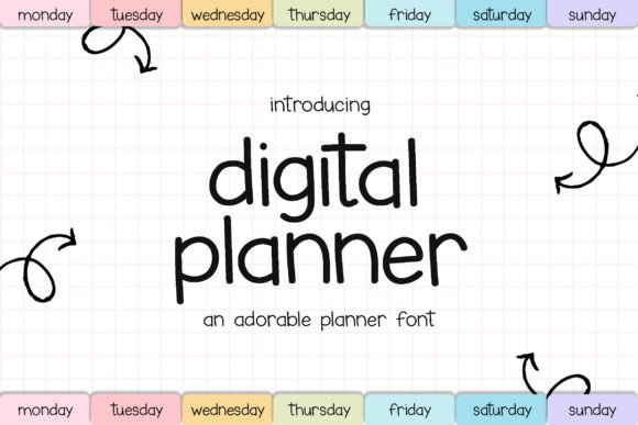 Unleash Your Creativity with the Digital Planner Font